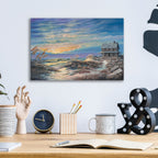 Yesterdays Sunrise by Campbell Frost - 16x12 acrylic wall art in a room