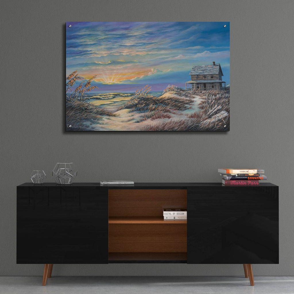 Yesterdays Sunrise by Campbell Frost - 36x24 acrylic wall art in a room