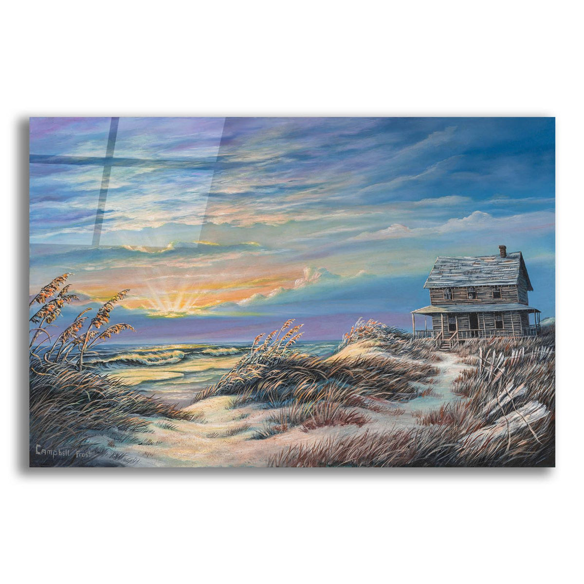 Yesterdays Sunrise by Campbell Frost acrylic glass wall art