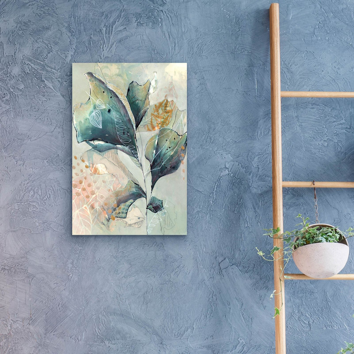 The Lost Forest Ii by Carla Jennings Art - 16x24 acrylic wall art in a room