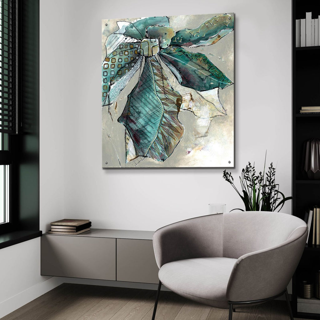 The Lost Garden I by Carla Jennings Art - 36x36 acrylic wall art in a room