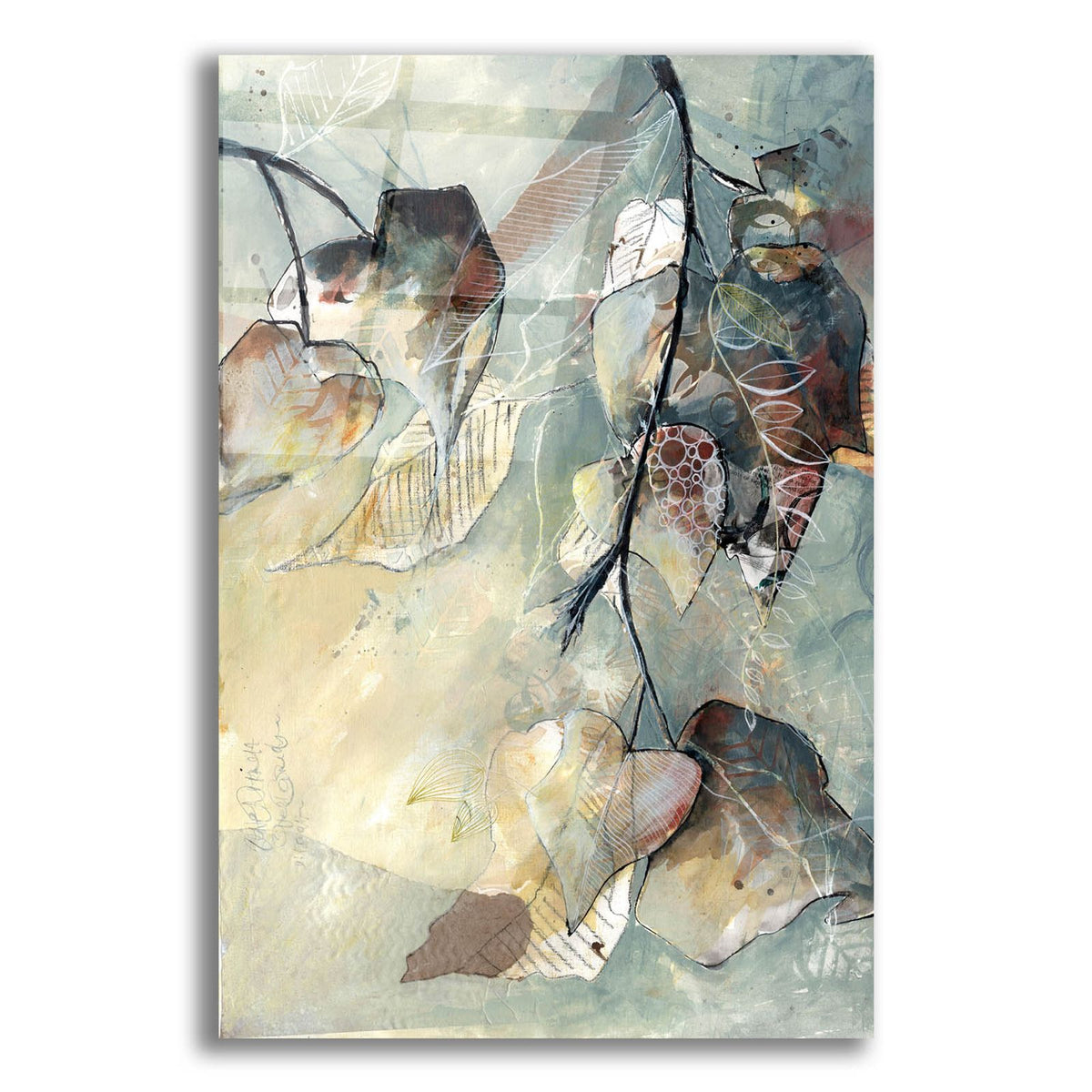 Time To Think by Carla Jennings Art acrylic glass wall art