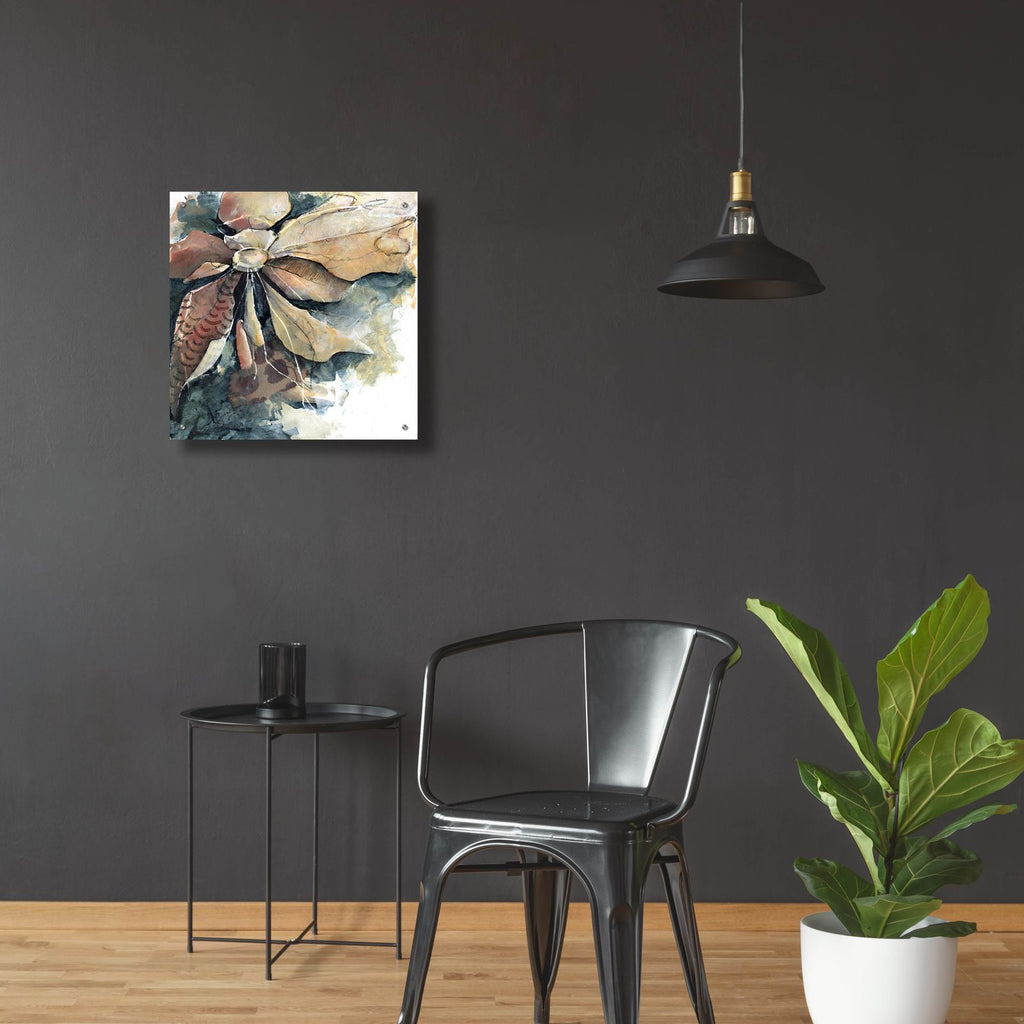 Weightless by Carla Jennings Art - 24x24 acrylic wall art in a room