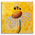 Buzzing Sweet Notes by Carrie Sharp acrylic glass wall art