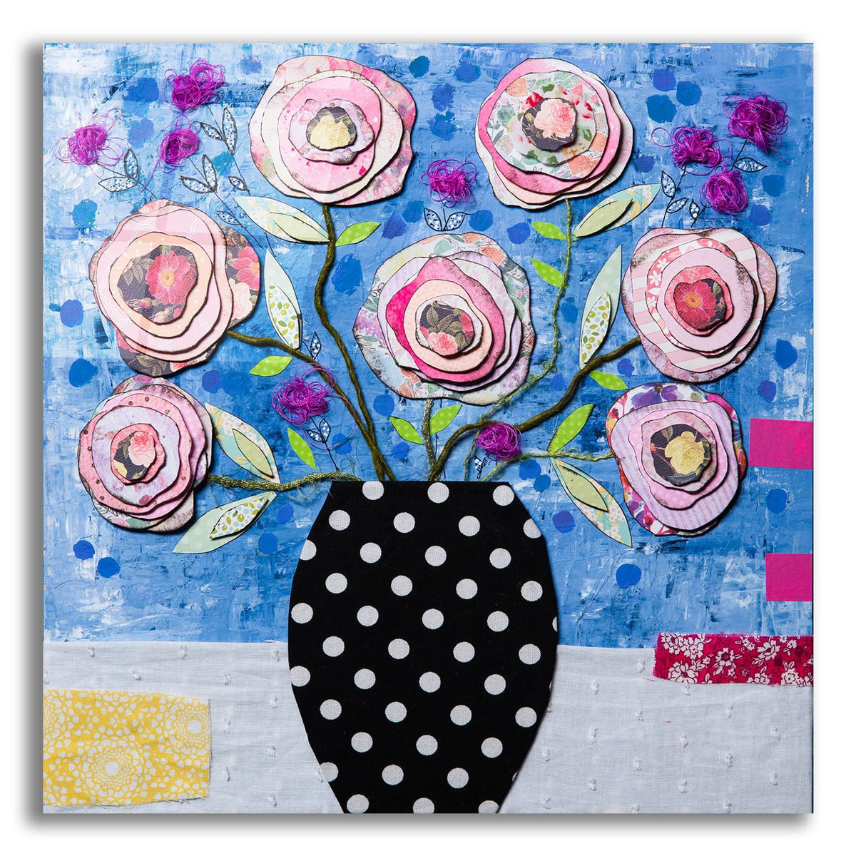 Layered Love by Carrie Sharp acrylic glass wall art