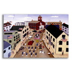 Fourth Of July Parade by C Munro acrylic glass wall art