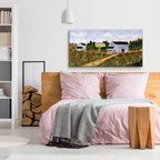 Hartwick Cider Mill by C Munro - 48x24 acrylic wall art in a room