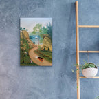 Hudson River by C Munro - 16x24 acrylic wall art in a room