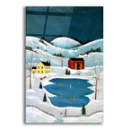 Skating On The Pond by C Munro acrylic glass wall art