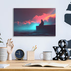 Space Wanderer by Ann Klee - 16x12 acrylic wall art in a room