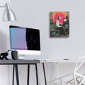 Vr Brain by Ann Klee - 12x16 acrylic wall art in a room