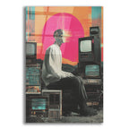 Vr Brain by Ann Klee acrylic glass wall art