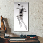 Basketball Glass Legend 23 by Ann Klee - 12x24 acrylic wall art in a room