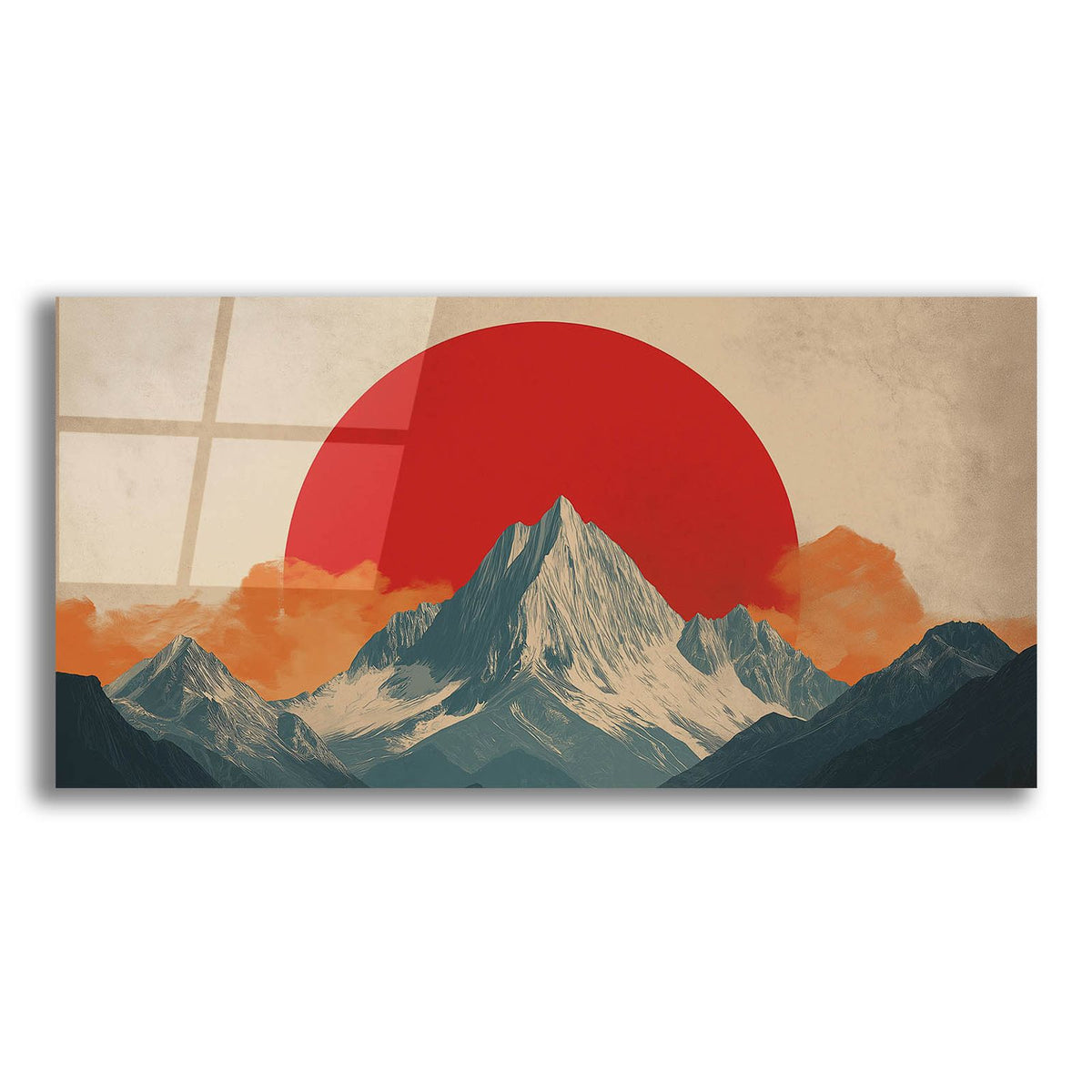 The Summit by Ann Klee acrylic glass wall art
