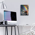 At The End Of The Rainbow by Ann Klee - 12x16 acrylic wall art in a room