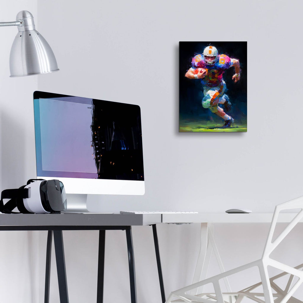 American Football Legend 2 by Ann Klee - 12x16 acrylic wall art in a room