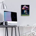 American Football Legend 2 by Ann Klee - 12x16 acrylic wall art in a room
