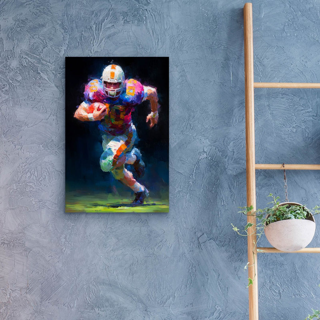 American Football Legend 2 by Ann Klee - 16x24 acrylic wall art in a room