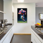 American Football Legend 2 by Ann Klee - 24x36 acrylic wall art in a room