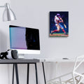 Baseball Legend 1 by Ann Klee - 12x16 acrylic wall art in a room