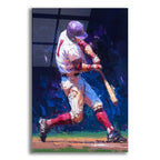 Baseball Legend 1 by Ann Klee acrylic glass wall art