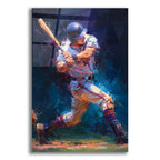 Baseball Legend 3 by Ann Klee acrylic glass wall art