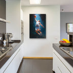 Basketball Legend 2 by Ann Klee - 24x36 acrylic wall art in a room