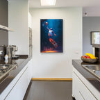Basketball Legend 4 by Ann Klee - 24x36 acrylic wall art in a room