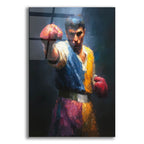 Boxing Legend 1 by Ann Klee acrylic glass wall art