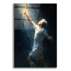 Soccer Legend 1 by Ann Klee acrylic glass wall art