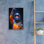 Auto Racing Legend 1 by Ann Klee - 16x24 acrylic wall art in a room