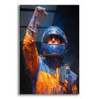 Auto Racing Legend 1 by Ann Klee acrylic glass wall art