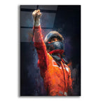 Auto Racing Legend 2 by Ann Klee acrylic glass wall art