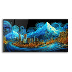 Waves Of Light Over Denver 2 by Ann Klee acrylic glass wall art