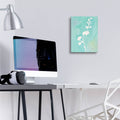 Field Notes 1 by Bronwyn Baker - 12x16 acrylic wall art in a room