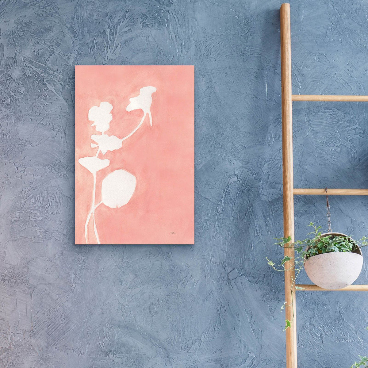 Field Notes 4 by Bronwyn Baker - 16x24 acrylic wall art in a room