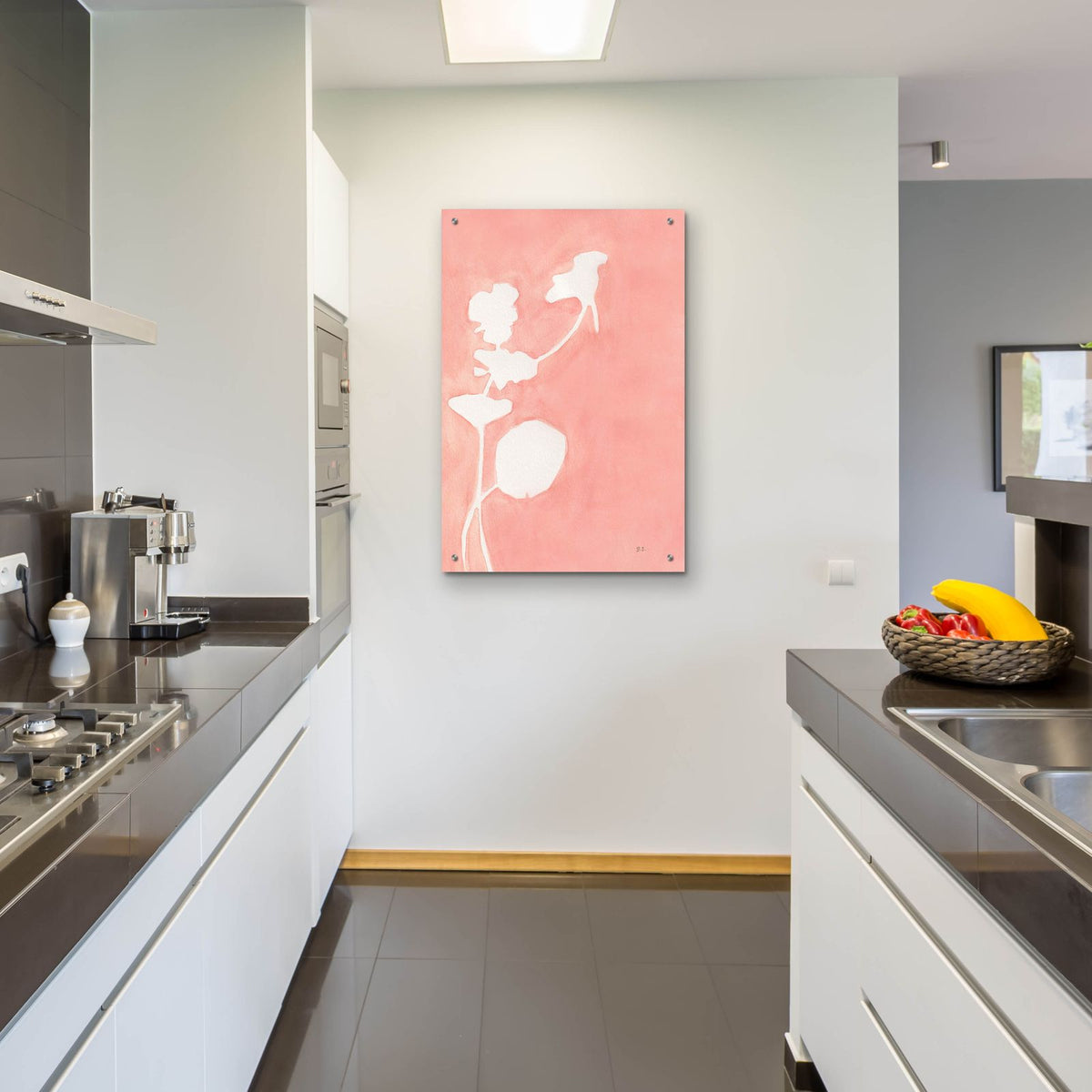 Field Notes 4 by Bronwyn Baker - 24x36 acrylic wall art in a room