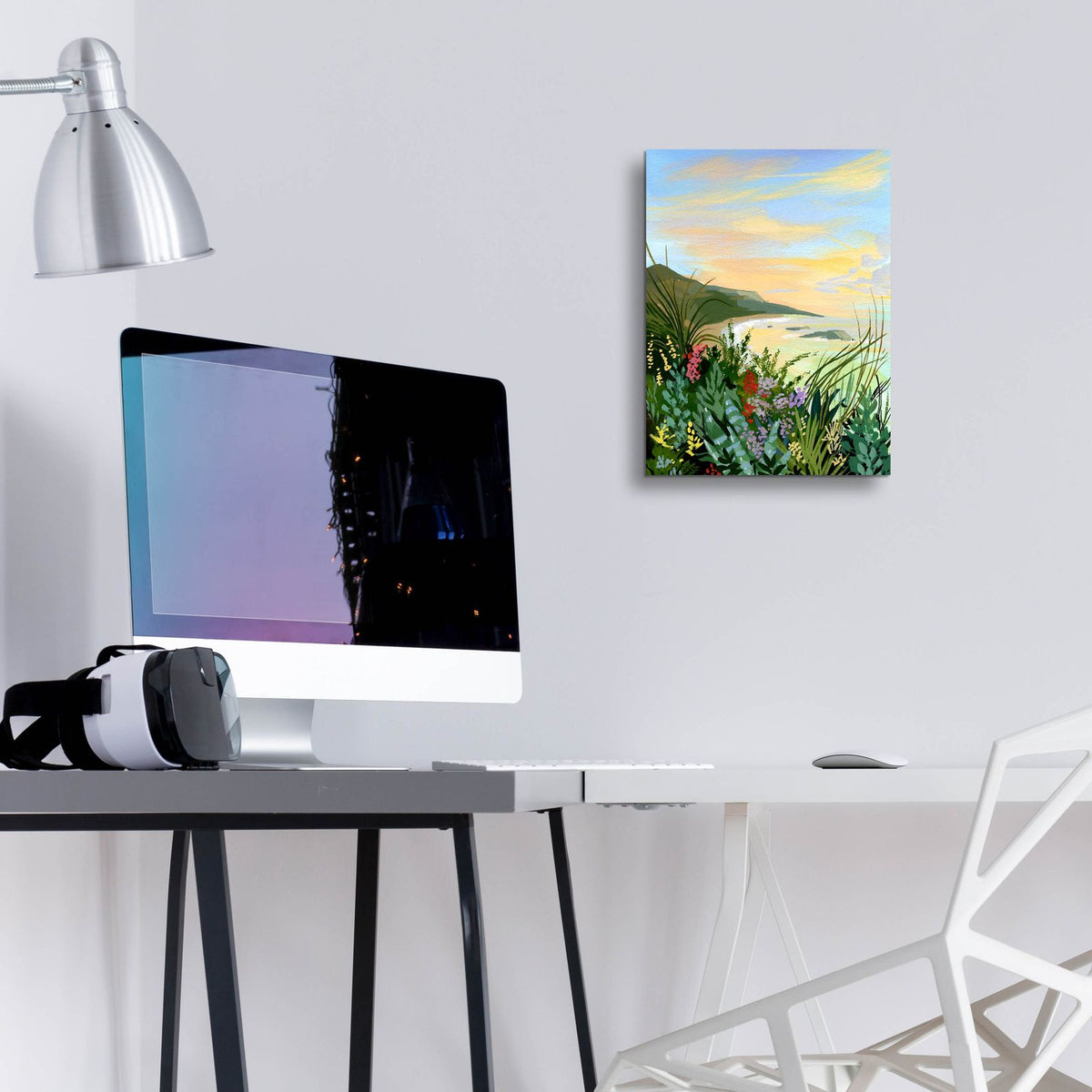Blossom Bluff by Brook Page - 12x16 acrylic wall art in a room