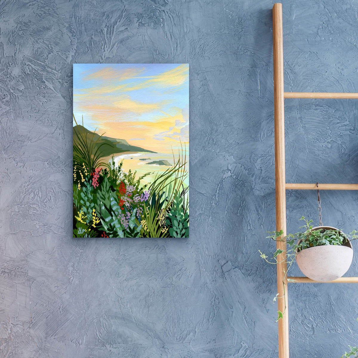 Blossom Bluff by Brook Page - 16x24 acrylic wall art in a room