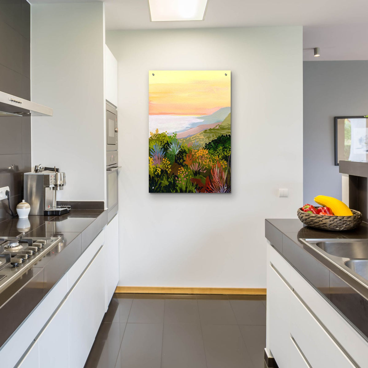 Coastal Bloom by Brook Page - 24x36 acrylic wall art in a room