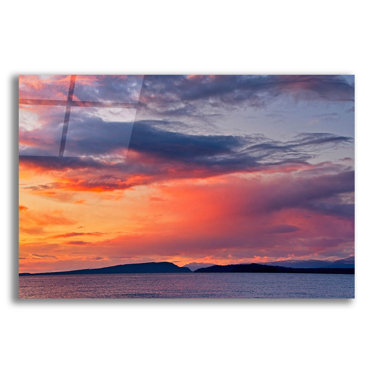 Sunrise At Goose Spit 60 by Chuck Burdick acrylic glass wall art