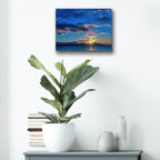 Epic Art 'Sunrise At Goose Spit 84'  by Chuck Burdick Acrylic Glass Wall Art,16x12