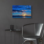 Epic Art 'Sunrise At Goose Spit 84'  by Chuck Burdick Acrylic Glass Wall Art,24x16