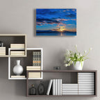 Epic Art 'Sunrise At Goose Spit 84'  by Chuck Burdick Acrylic Glass Wall Art,24x16