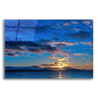 Epic Art 'Sunrise At Goose Spit 84'  by Chuck Burdick Acrylic Glass Wall Art,24x16
