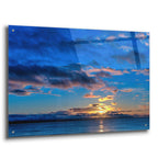 Epic Art 'Sunrise At Goose Spit 84'  by Chuck Burdick Acrylic Glass Wall Art,36x24