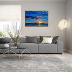 Epic Art 'Sunrise At Goose Spit 84'  by Chuck Burdick Acrylic Glass Wall Art,36x24