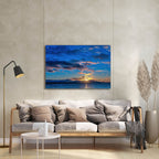 Epic Art 'Sunrise At Goose Spit 84'  by Chuck Burdick Acrylic Glass Wall Art,36x24