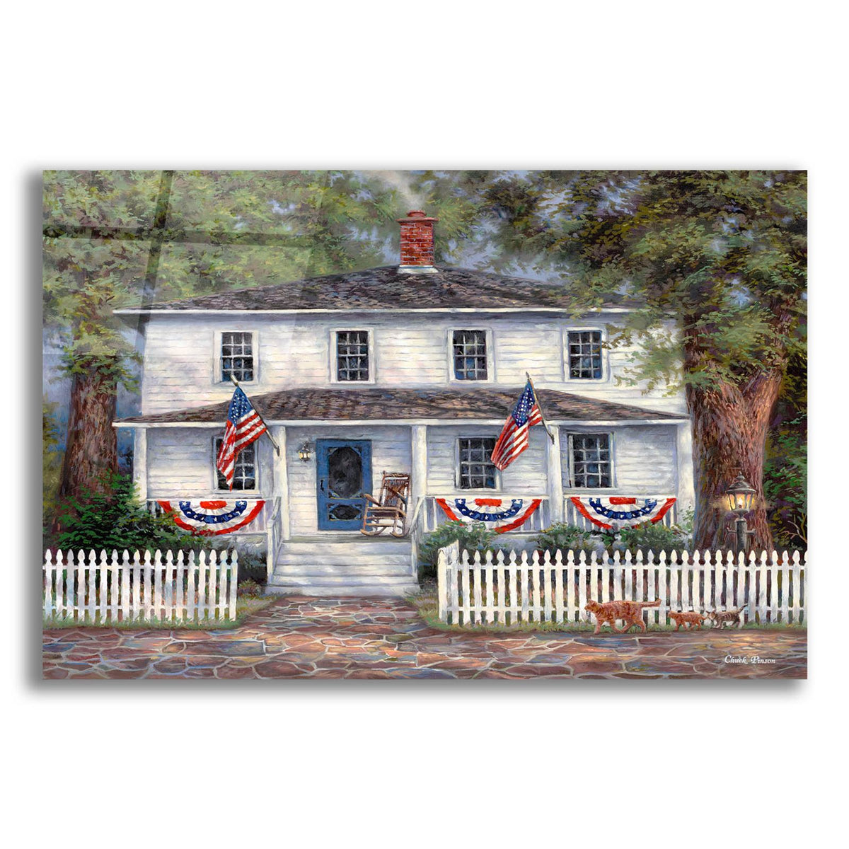 American Roots by Chuck Pinson acrylic glass wall art