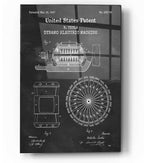 Epic Art 'Dynamo Blueprint Patent Chalkboard,' Acrylic Glass Wall Art